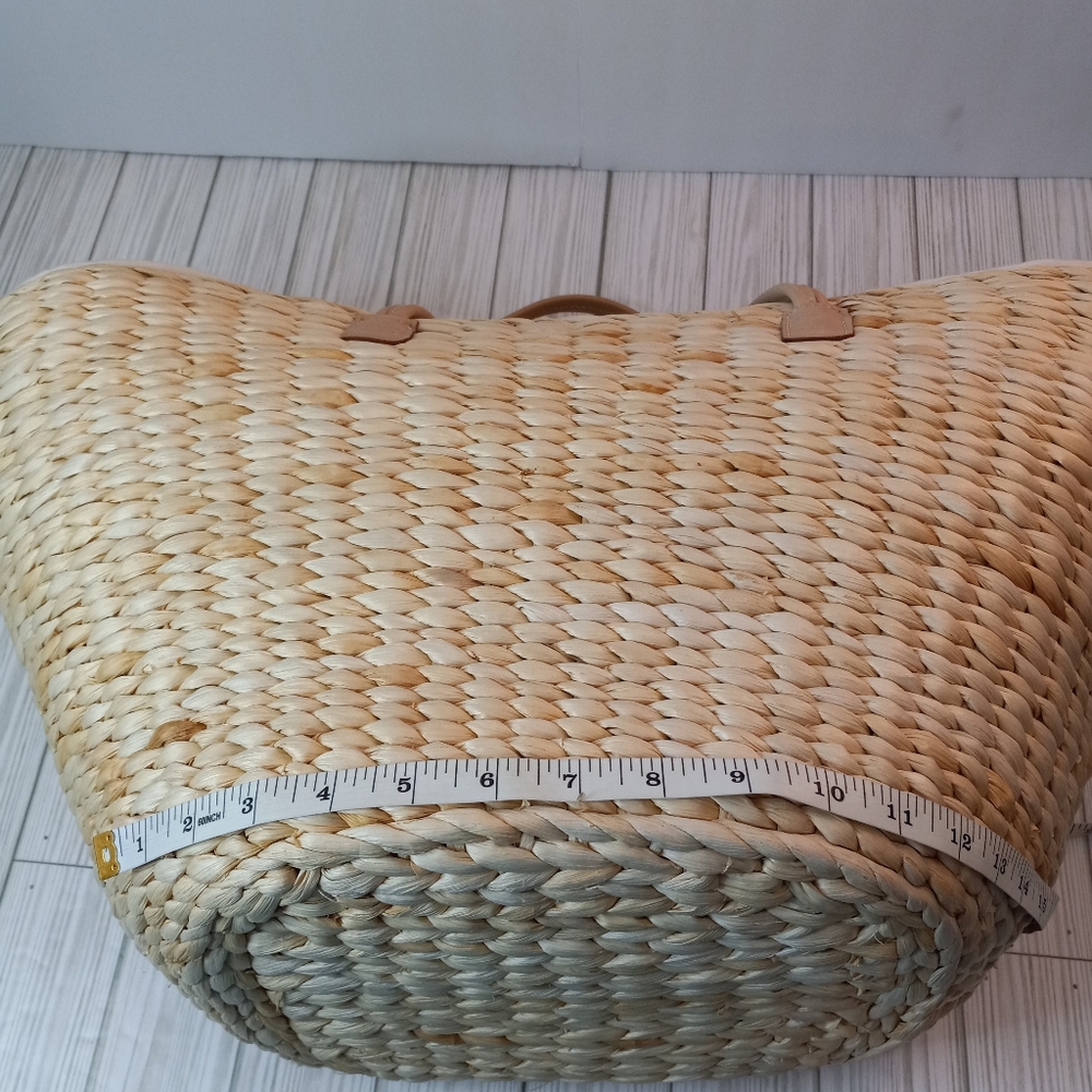 India Hicks Riviera Basket Rapeseed Bag - Picture 11 of 16